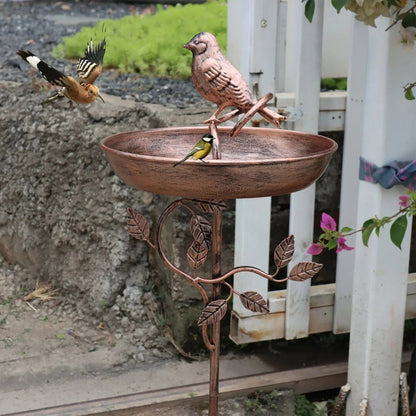 Vogelbad Garten Dekorativ Outdoor - Image 4