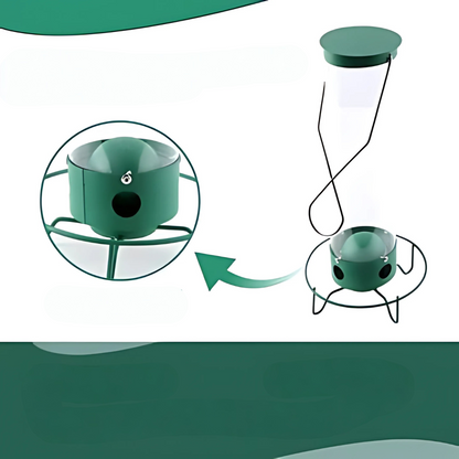 Vogelfutterspender Metall Wetterfest Hängend