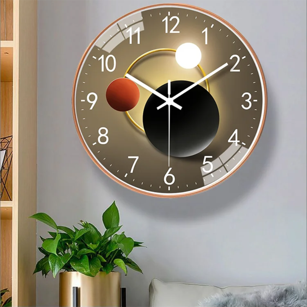 Wanduhr Luminous Effekt Modern Wanddekoration - Image 5