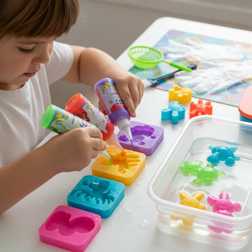 Wasser Gel Kreativset Bastelspielzeug - Image 7