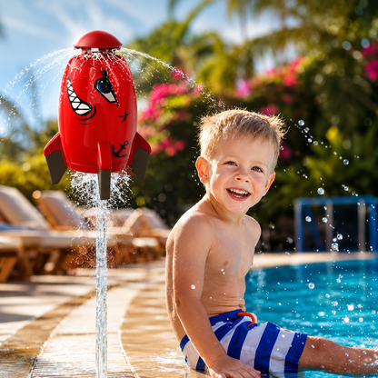 Wassersprinkler Garten Sprinkler Wasserspielzeug Gartensprinkler Rakete - Image 1