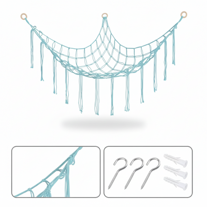 Storage Net Hammock Stuffed Animal Toy Net Kids Room
