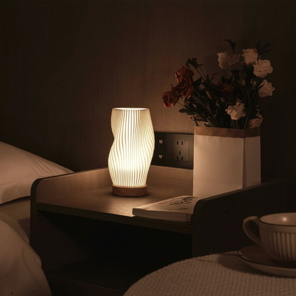 Wavecrest Lampe Tischlampe Nachtlicht Modern - Image 11