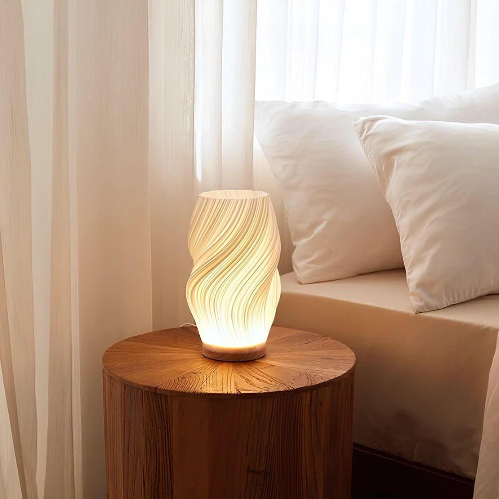 Wavecrest Lampe Tischlampe Nachtlicht Modern - Image 12