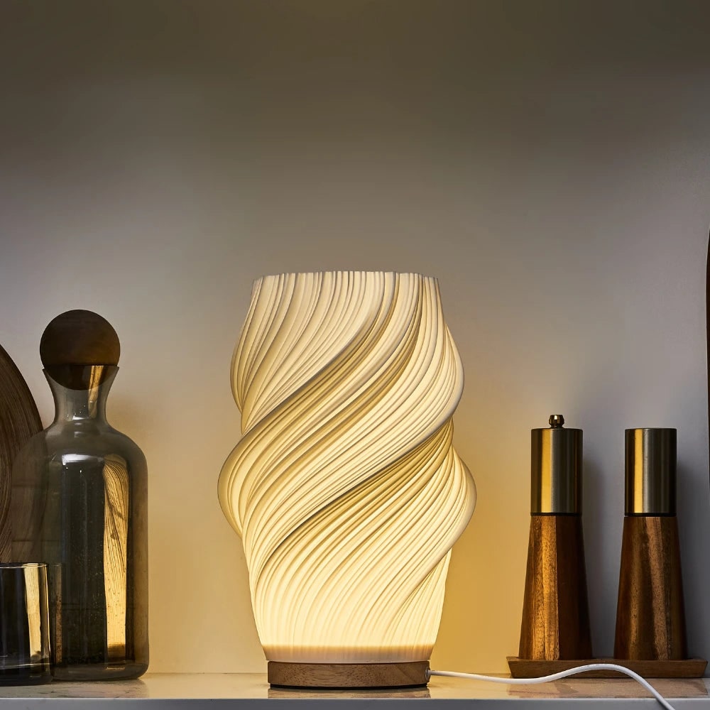 Wavecrest Lampe Tischlampe Nachtlicht Modern - Image 9