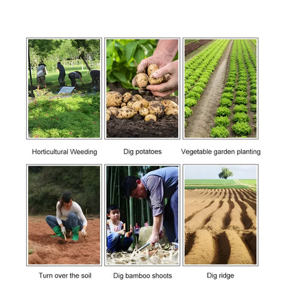 Unkrautentferner Handgerät Stahl Gartenwerkzeug