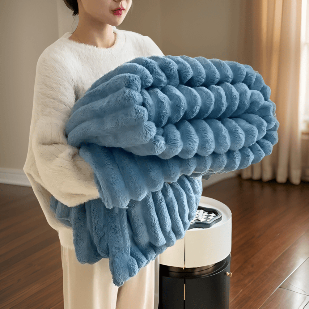 Weiche Plüsch Kuscheldecke Warm Gemütlich - Image 5