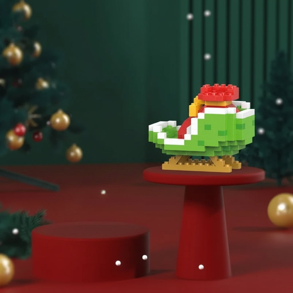 Weihnachtsfiguren Bausteinset Kreativspielzeug - Image 10