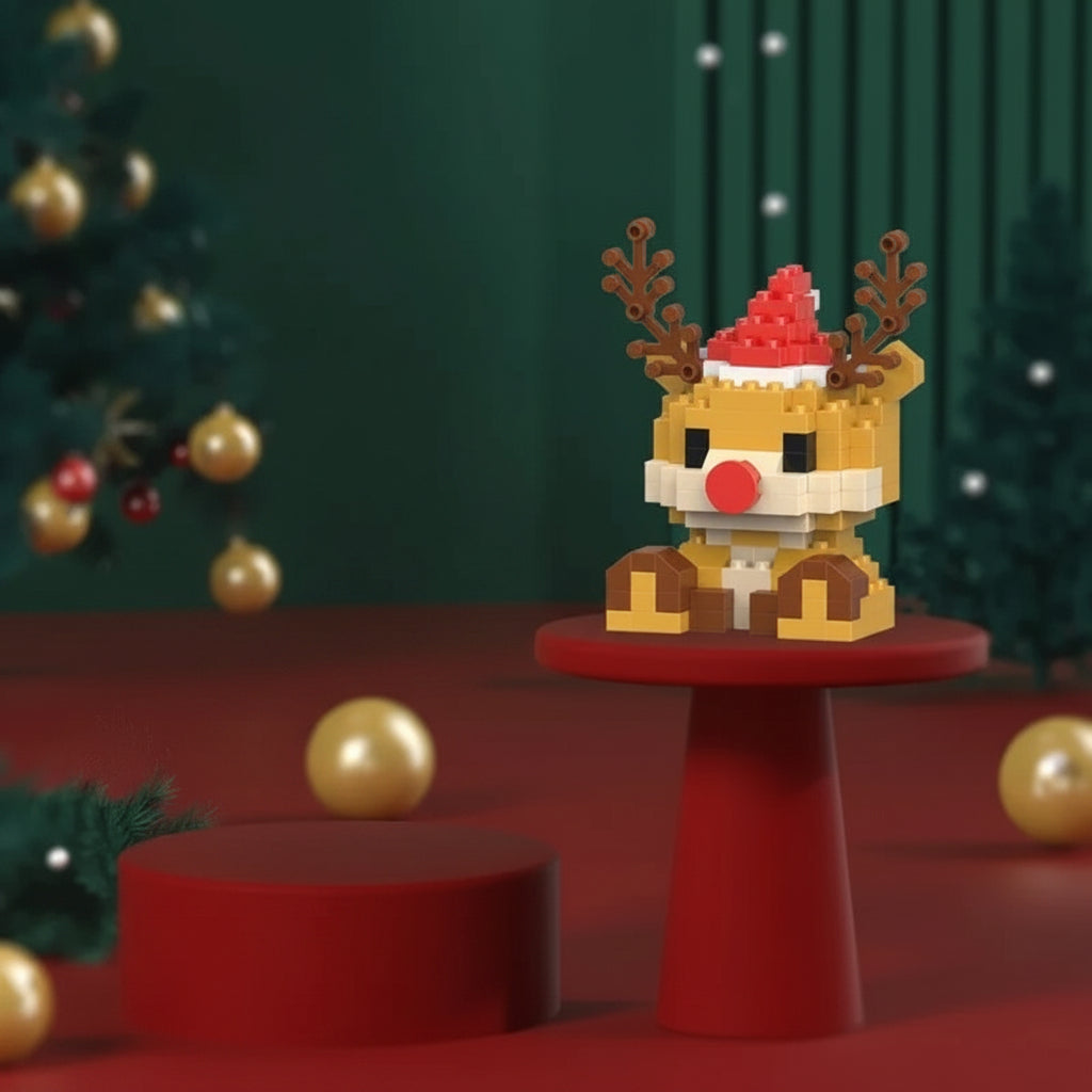 Weihnachtsfiguren Bausteinset Kreativspielzeug - Image 11