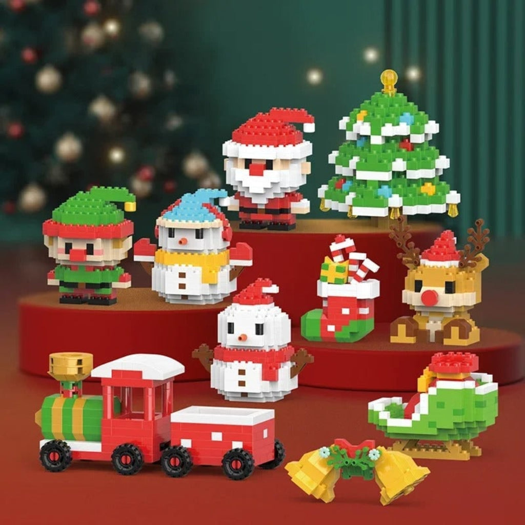Weihnachtsfiguren Bausteinset Kreativspielzeug - Image 2