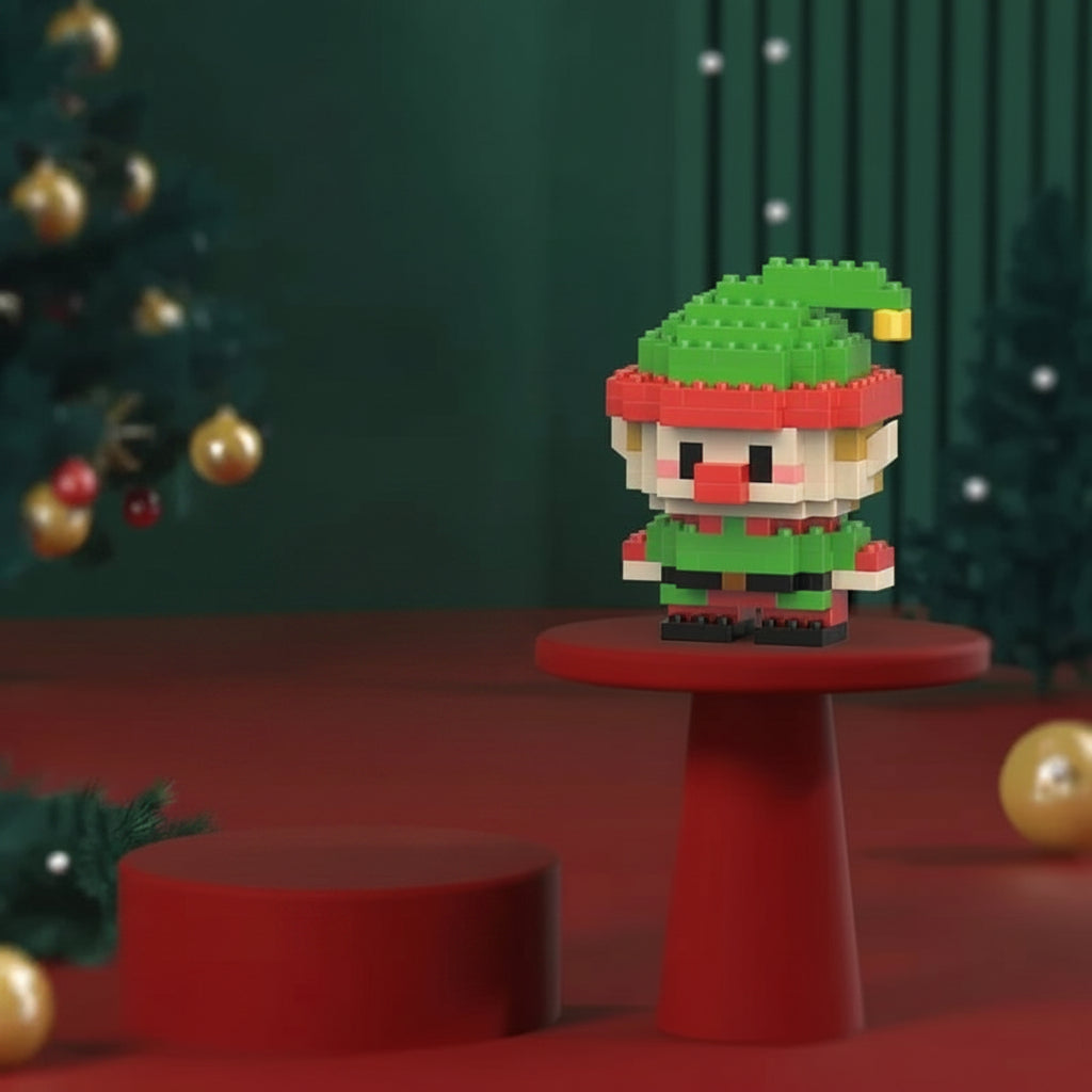 Weihnachtsfiguren Bausteinset Kreativspielzeug - Image 5