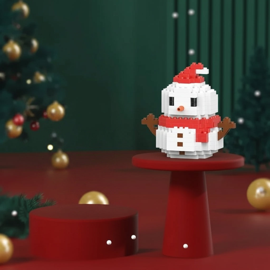 Weihnachtsfiguren Bausteinset Kreativspielzeug - Image 8