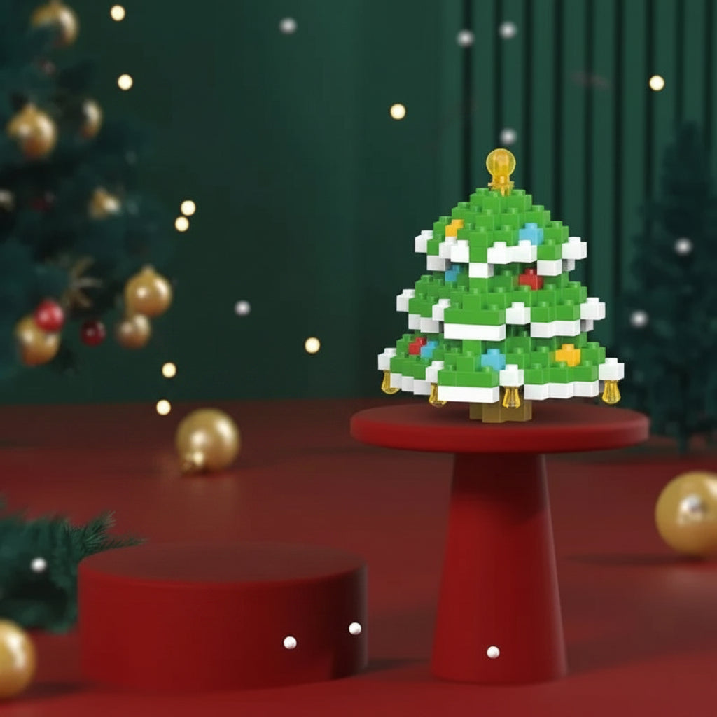 Weihnachtsfiguren Bausteinset Kreativspielzeug - Image 9