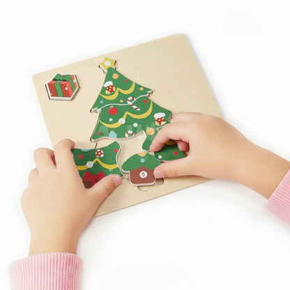 Weihnachtspuzzle Kleinkindspielzeug - Image 4