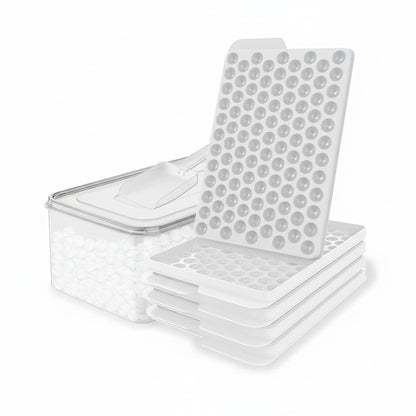 Mini Ice Cube Mold Silicone Ice Cube Tray Set