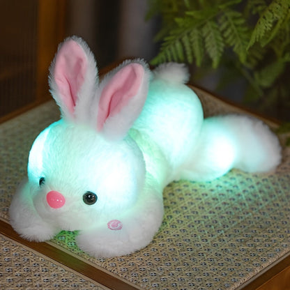 Lámpara Infantil Conejo Peluche Luz Nocturna Suave