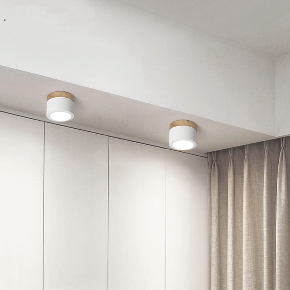 Zylinder Deckenleuchte Moderne Flache Deckenlampe Metall