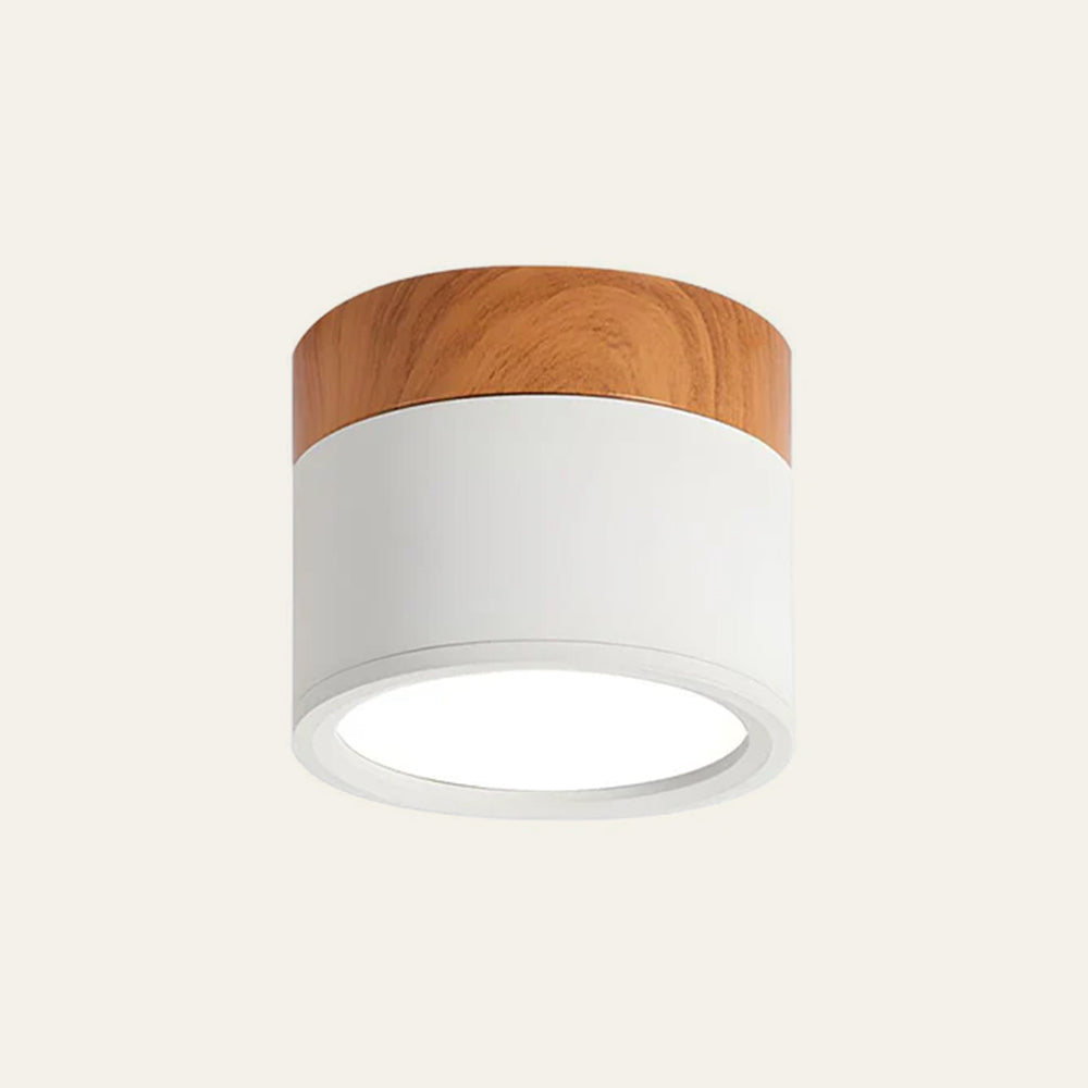 Zylinder Deckenleuchte Moderne Flache Deckenlampe Metall