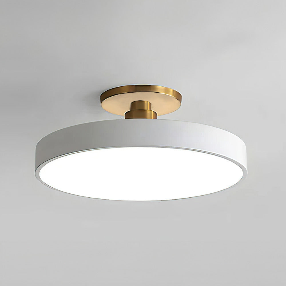 Lámpara de techo LED redonda moderna para pasillo y sala de estar