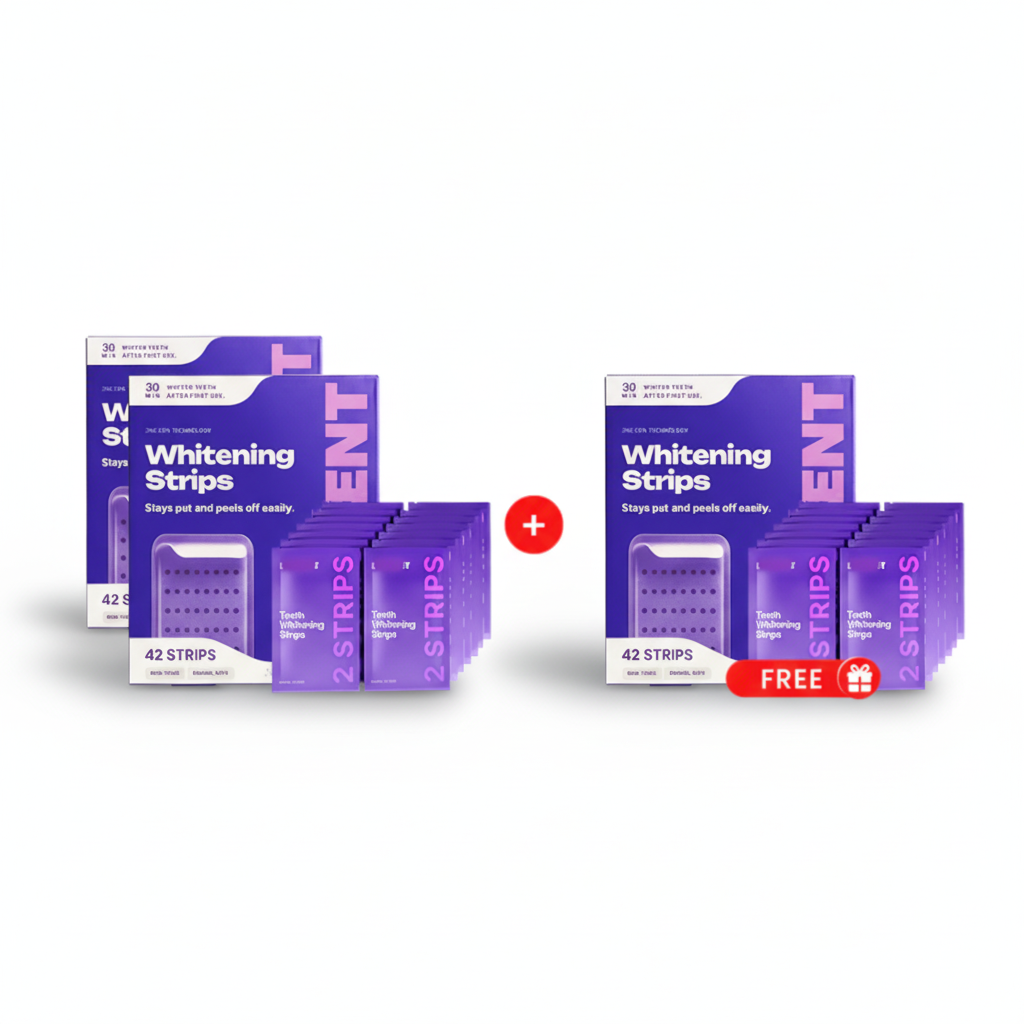 Teeth Whitening Strips Dental Care Bright White Teeth