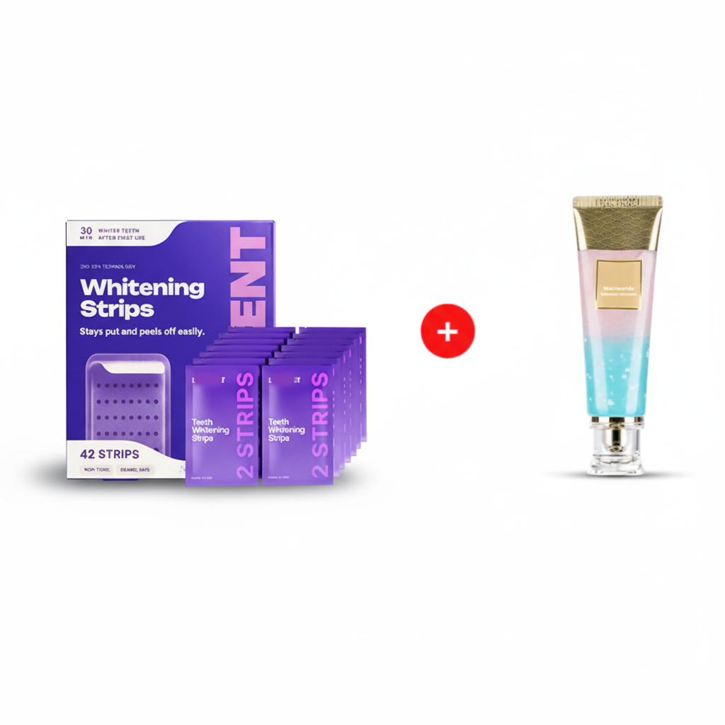 Teeth Whitening Strips Dental Care Bright White Teeth