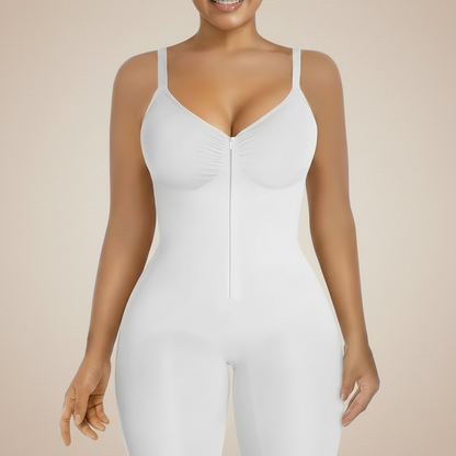 Damen Body Bauchkontrolle Formwäsche Figurformender Body