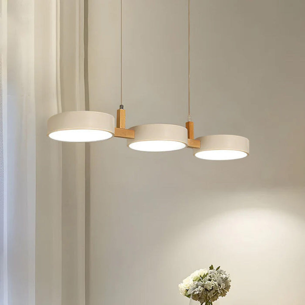 Lampe suspendue moderne en métal cylindre lampe de plafond minimaliste