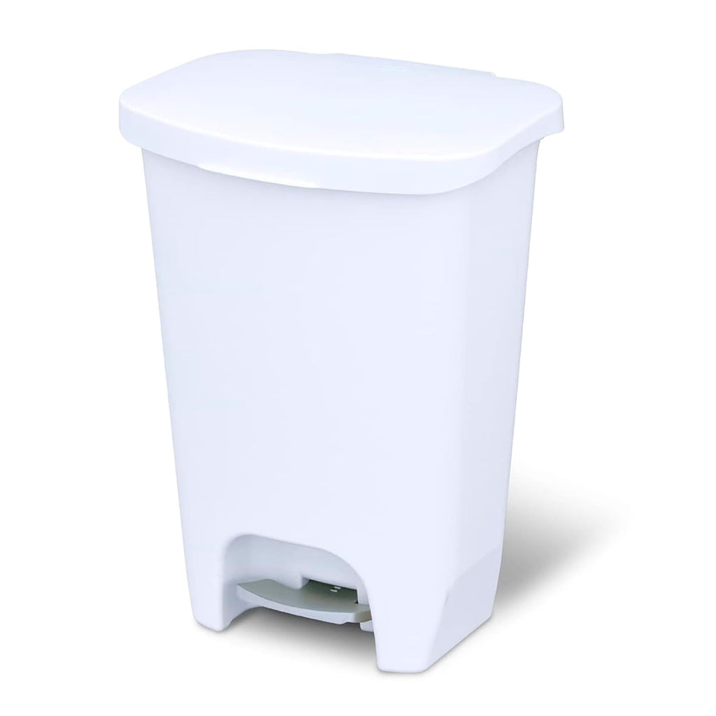Cubo de basura de plástico grande para cocina contenedor de residuos domésticos