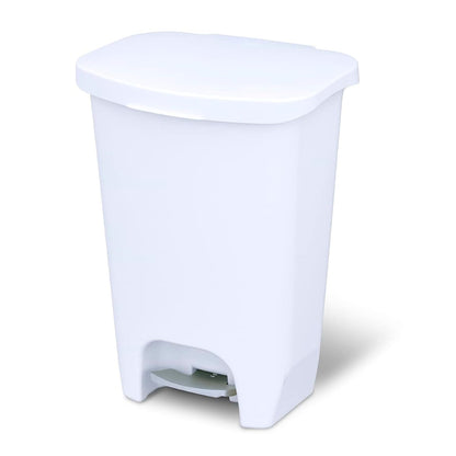 Cubo de basura de plástico grande para cocina contenedor de residuos domésticos