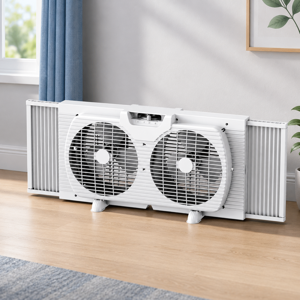Fensterventilator Kühlung Leise Luftzirkulation