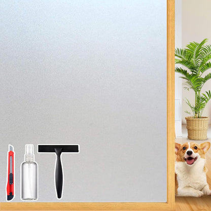 Window Film Privacy Frosted Glass Self-Adhesive Window Privacy