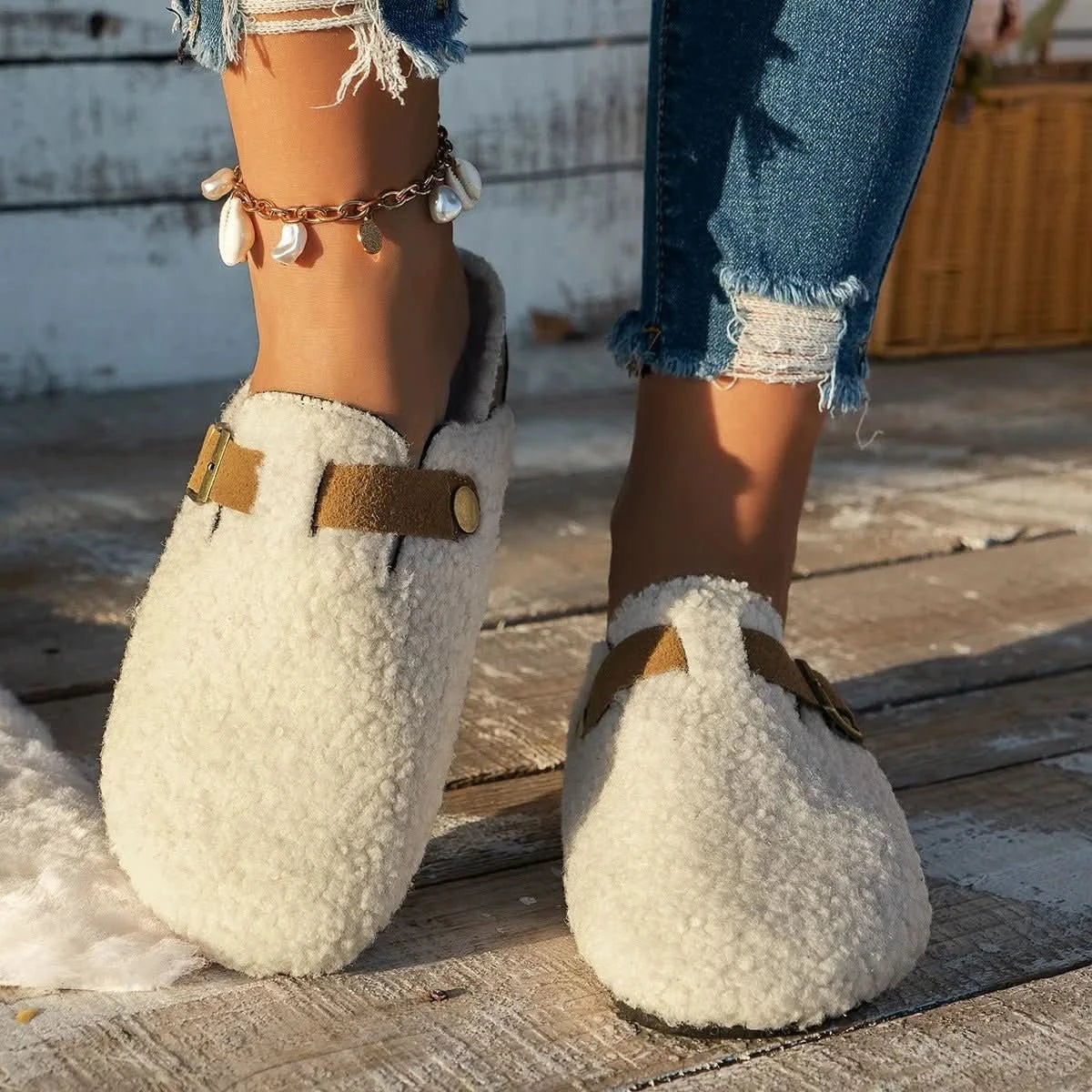 Winter Komfort Hausschuhe Gemütliche Indoor Schuhe - Image 1