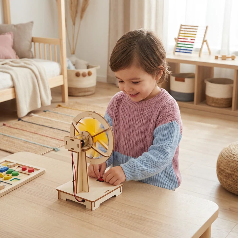 Wissenschaftliches Spielzeug Bausatz Stem Spielzeug Holzmodell - Image 5