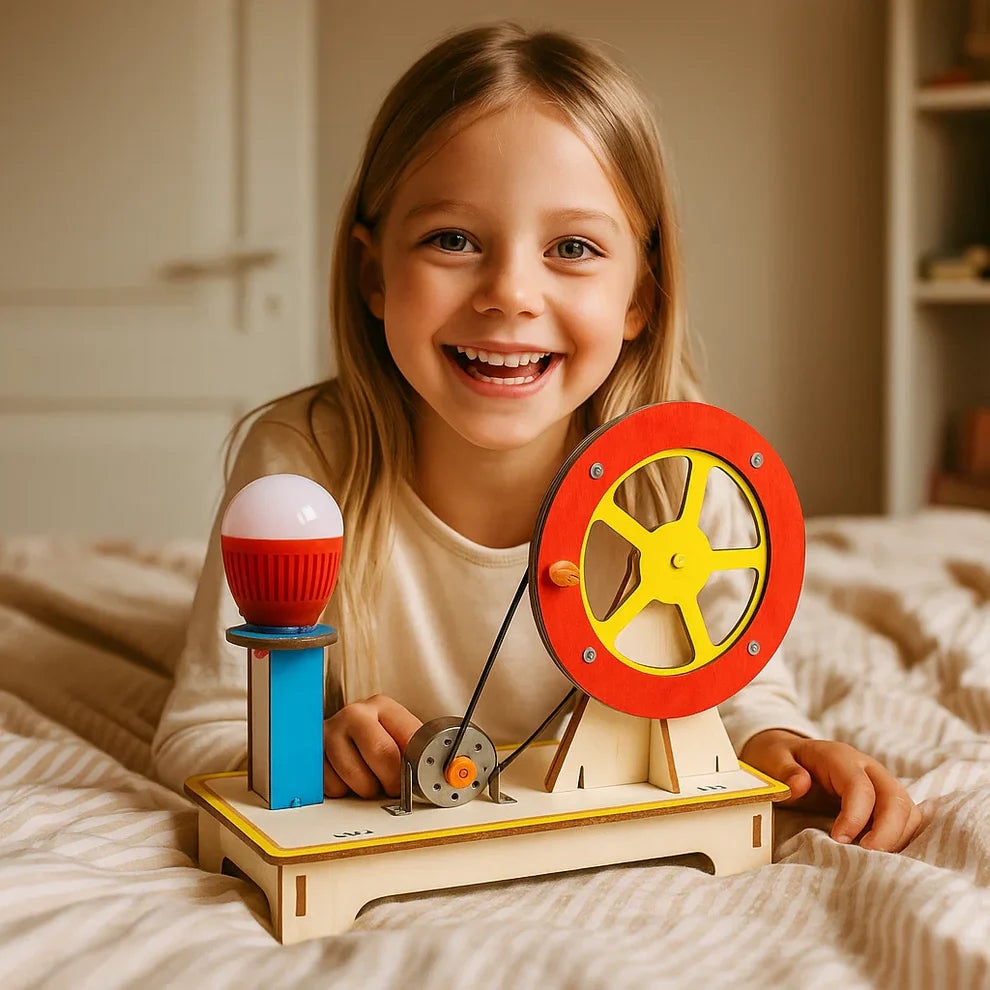 Wissenschaftliches Spielzeug Bausatz Stem Spielzeug Holzmodell - Image 6