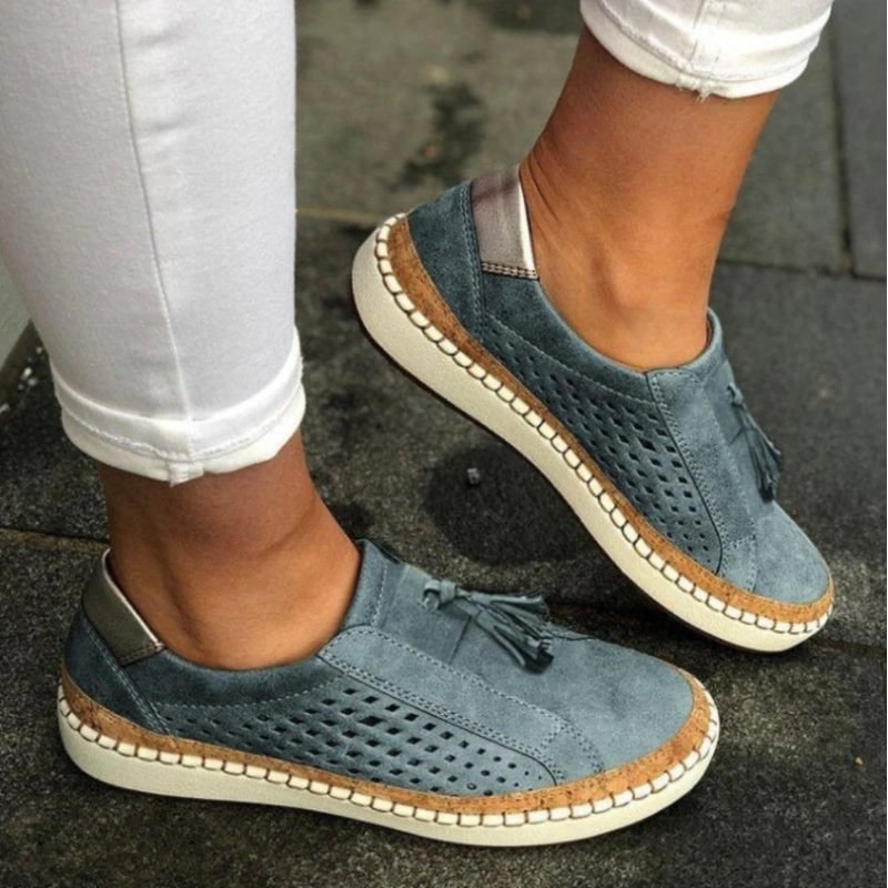 Women's Damen Slip-On Casual Schuhe | Bequeme Schuhe - Image 4