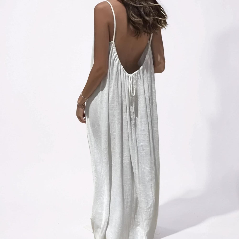 Women's Maxikleid Strandkleid Spaghetti | Sommerkleid - Image 2