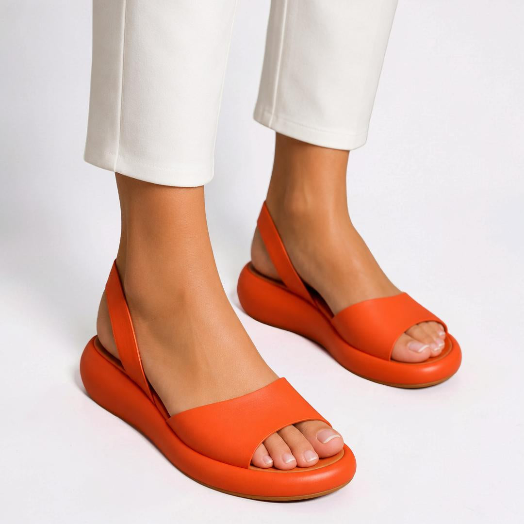 Sandales femme à bride arrière Chaussures d'été Chaussures décontractées ouvertes