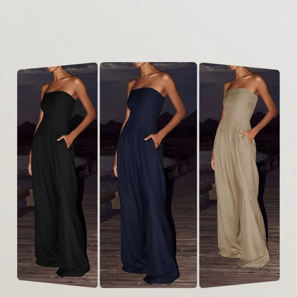 Combinaison d'été sans manches pour femme, tenue décontractée