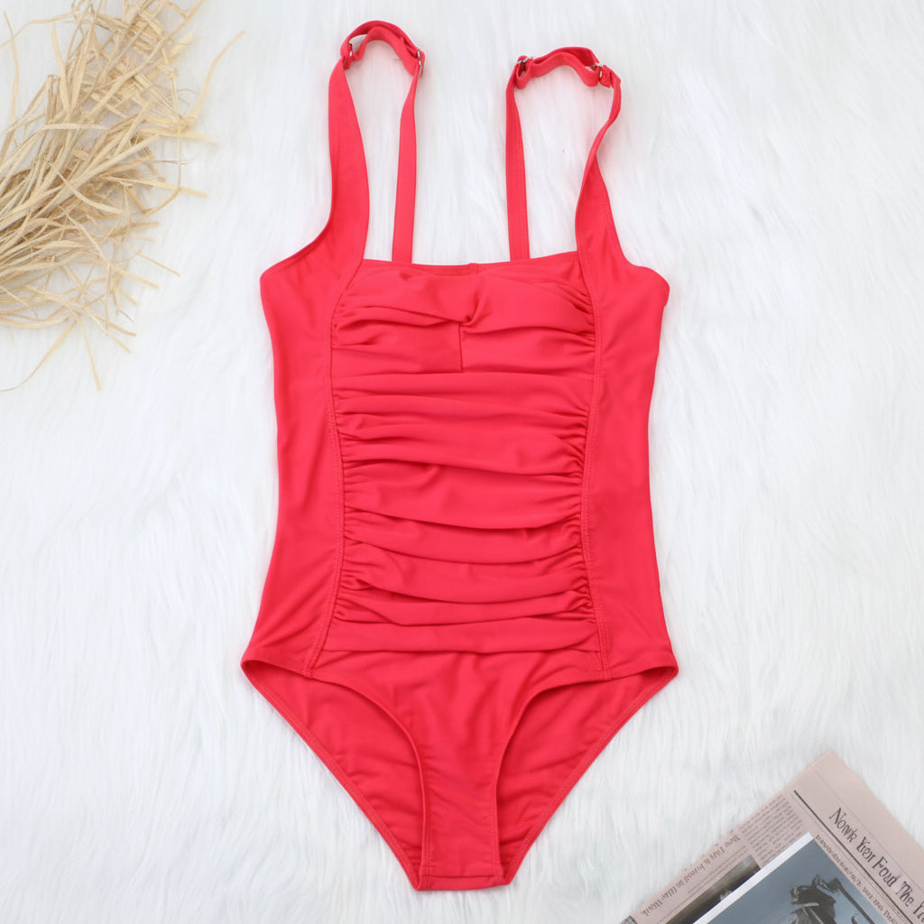 Damen Badeanzug Einteiler Ein Stück Strand Schwimmen Figurform