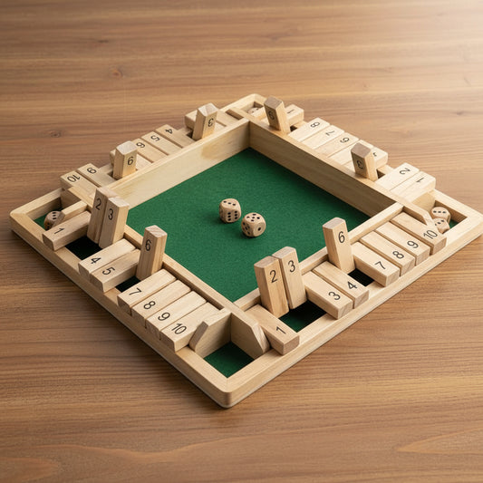 Jeu De Société Bois Familial Divertissant Classique