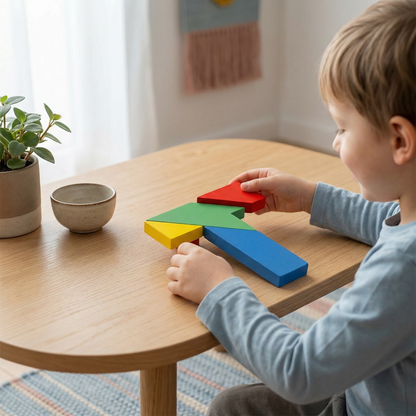 Puzzle Toy Wood Promotes Creativity Problem Solving Skills