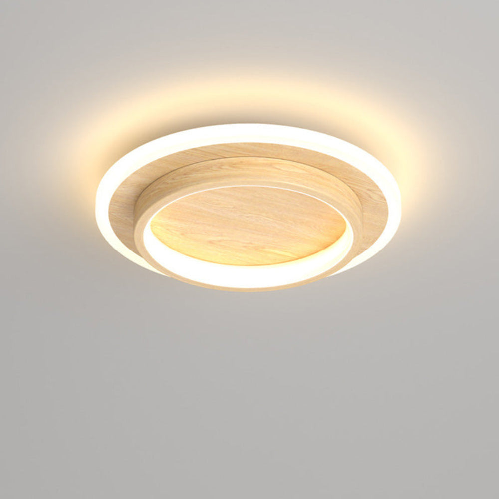 Plafoniera Moderna Metallo Acrilico Lampada Soffitto Rotonda