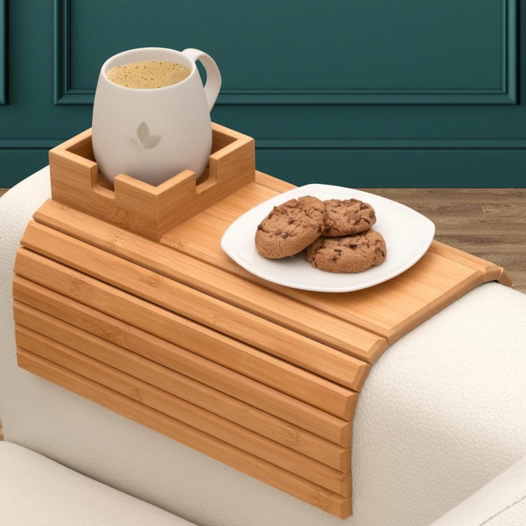 SofaServe™ | Wood Couch Tray
