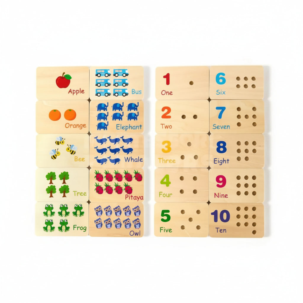 Zahlen Matchboard Lernspielzeug Kinder - Image 3